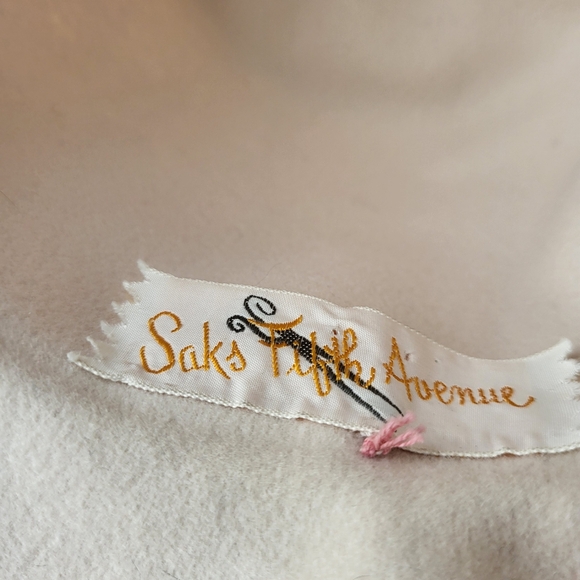 VTG Henry Pollak Wool Bucket Hat Saks Fifth Ave Cream Betmar - Picture 4 of 15